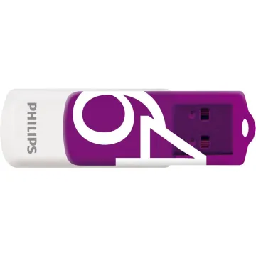Philips Vivid pack 64GB USB 2.0 Stick Μωβ (FM64FD05D/00) (PHIFM64FD05D-00)