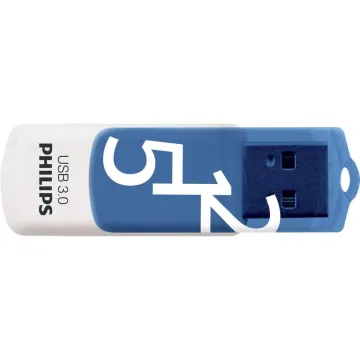 Philips Snow 512GB USB 3.0 Stick Λευκό (FM51FD75B/00) (PHIFM51FD75B-00)