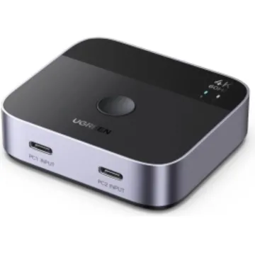Ugreen Διακόπτης / Διακόπτης 2x USB-C σε HDMI AW502 2-σε-1 4K 60Hz (55451) (UGR55451)