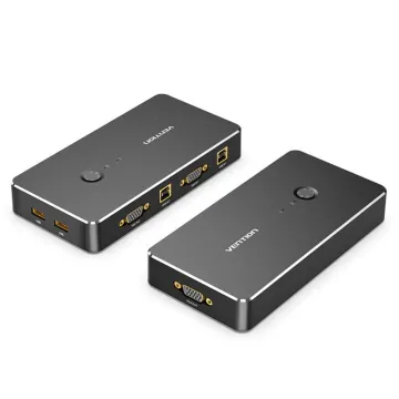 VENTION Multi-function USB-C to HDMI/USB-C Gen 1/USB3.0x2/RJ45/SD/TF/TRRS 3.5mm/PD Docking Station 0.15M Gray Aluminum Alloy Type (TOMHB) (VENTOMHB)