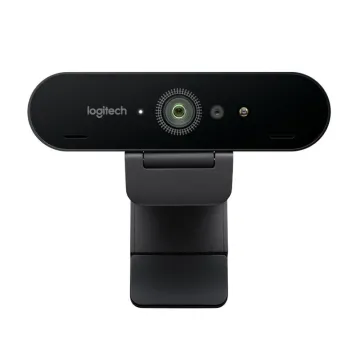 Logitech Webcam BRIO 4K (Black, Ultra HD) (LOGBRIO4K)