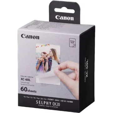 Canon XC-60L Color Ink & Sticker Set 60prints 54x85 mm (6756C001AA) (CANXC-60L)