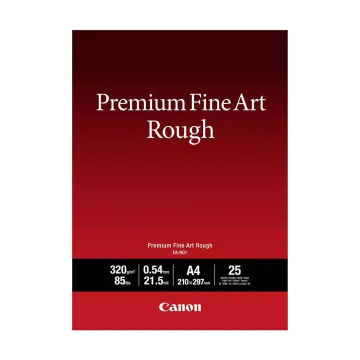 Canon FA-SM1 Photo Paper Premium Fine Art Smooth A3+ 320gr/m² for Printers Inkjet 25 Sheets (4562C004) (CANFA-RG1A3+)