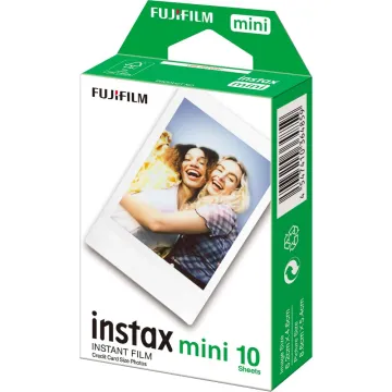 Fujifilm Color Instax Mini Instant Φιλμ (10 Exposures) White (16567816) (FJM16567816)
