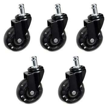 POWERTECH σετ ανταλλακτικά ροδάκια για PT-1633 καρέκλα γραφείου, 5τμχ
