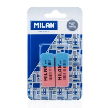 MILAN γόμα 445 BMM10099MP, τρίγωνη 40 x 40 x40 x 6mm, σετ 3τμχ