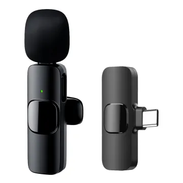 APEXEL ασύρματο μικρόφωνο APL-MIC003, USB-C, 2.4GHz, μαύρο