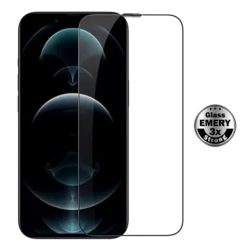 POWERTECH tempered glass Emery 5D TGC-0761 για iPhone 15 Plus, full glue