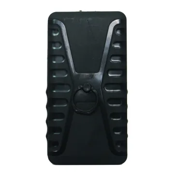 POWERTECH universal θήκη κινητού με ring PT-530, έως 7.5 x 14.5cm, μαύρη