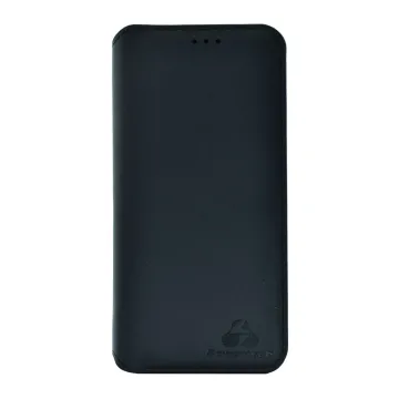 POWERTECH Θήκη Slim Leather για Samsung A5 2018, μαύρη