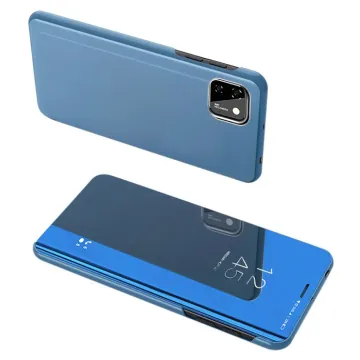 POWERTECH θήκη Clear view MOB-1520, Huawei Y5p, μπλε