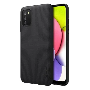 NILLKIN θήκη Super Frosted Shield για Samsung Galaxy A03S/A037G, μαύρη