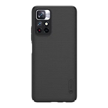 NILLKIN θήκη Super Frosted Shield για Xiaomi Note 11 5G/M4 Pro 5G, μαύρη