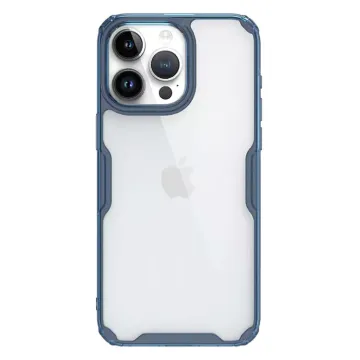 NILLKIN θήκη Nature Pro για iPhone 15 Pro, διάφανη-μπλε