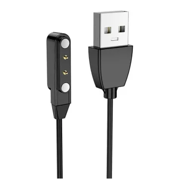 ZEBLAZE USB καλώδιο φόρτισης για smartwatch GTS 3 Pro, μαύρο
