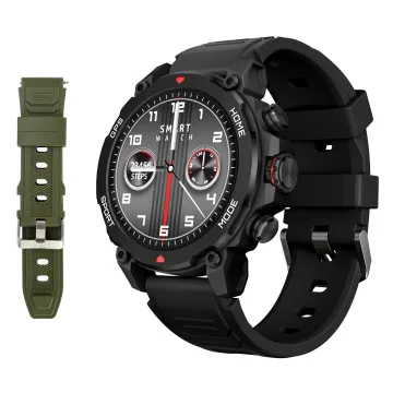INTIME smartwatch G6 με 2x λουράκια, heart rate, 1.43