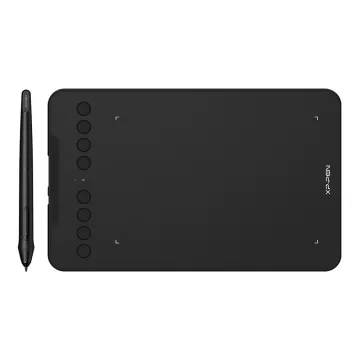 XP-PEN ταμπλέτα σχεδίασης με γραφίδα Deco Mini 7W, ασύρματη σύνδεση, 177.8x111.1mm, μαύρο