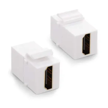 POWERTECH HDMI adapter CAB-N153 για patch panel, λευκό