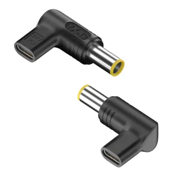 POWERTECH αντάπτορας τροφοδοσίας laptop YX-06, USB-C σε Acer 5.5x2.5mm, μαύρος