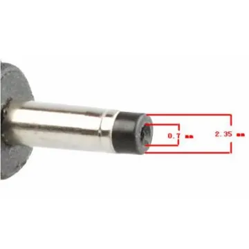 POWERTECH αντάπτορας για φορτιστή laptop M21 για Asus 2.35x0.7mm, 19V, μαύρος