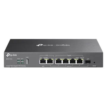 TP-LINK multi-gigabit VPN router ER707-M2, 6x Ethernet port & 1x SFP port, έως 2.5Gbps, Ver. 1.20