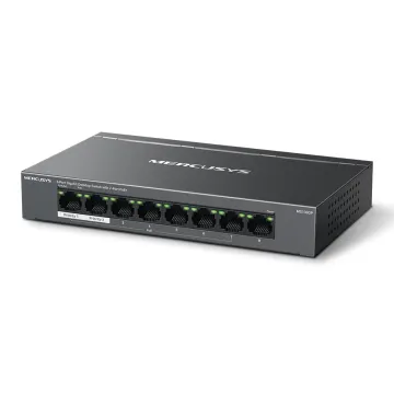 MERCUSYS Desktop Switch MS108GP, 8x 10/100/1000 Mbps, PoE+, V.1.20