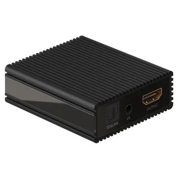 GOOBAY HDMI audio extractor 79138, 4K/30Hz, μαύρο