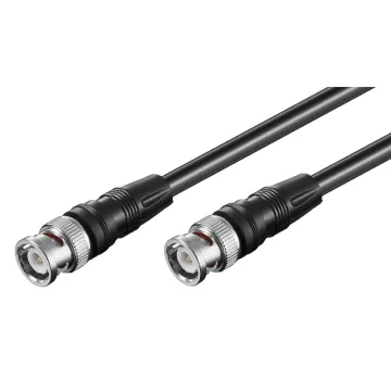 GOOBAY καλώδιο BNC 50272, RG58, 50 ohm, 1m, μαύρο