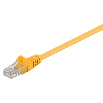 GΟOBAY καλώδιο δικτύου 68376, CAT 5e U/UTP, CCA, PVC, 5m, κίτρινο