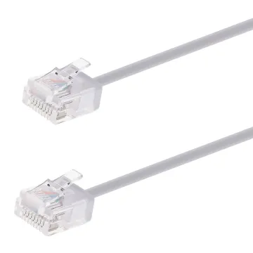 POWERTECH καλώδιο δικτύου CAB-N443, Cat 6A U/UTP, ultra slim, copper, 500MHz, 5m, γκρι