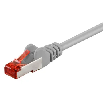 GOOBAY καλώδιο δικτύου 50887, CAT 6 S/FTP, copper, 250MHz, 2m, γκρι