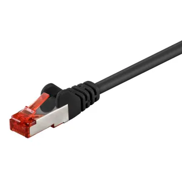 GOOBAY καλώδιο δικτύου 68699, CAT 6 S/FTP, copper, 250MHz, 30m, μαύρο