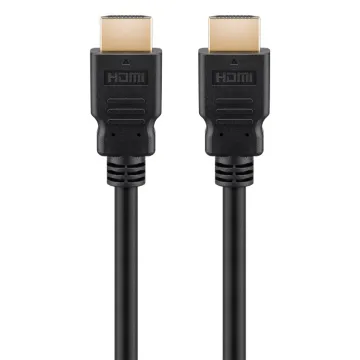 GOOBAY καλώδιο HDMI 2.1 58263, certified, ARC, 8K/60Hz 48Gbps, 1m, μαύρο