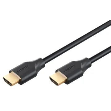 GOOBAY καλώδιο HDMI 2.2 80073, 16K/60Hz, 96 Gbps, 0.50m, μαύρο
