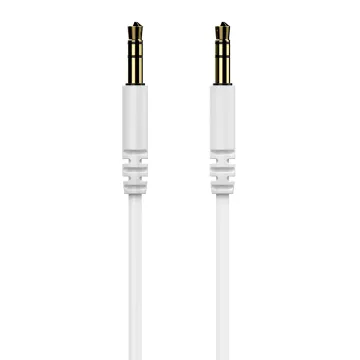 CELEBRAT καλώδιο ήχου 3.5mm AU-01, AUX, 1m, λευκό