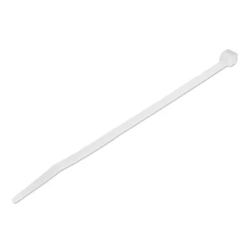 POWERTECH δεματικά καλωδίων TIES-049, 250x3.6mm, λευκά, 100τμχ