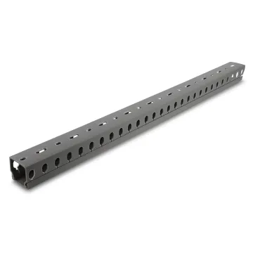DELOCK cable management 22028, πλαστικό, 30x30mm, 1m, γκρι