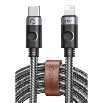 ORICO καλώδιο USB-C GQA60, 60W, 480Mbps, 1m, μαύρο