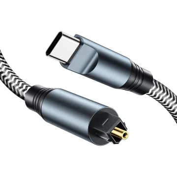 POWERTECH καλώδιο ήχου USB-C σε Toslink CAB-UC091, 1m, γκρι