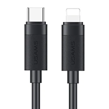 USAMS καλώδιο USB-C SJ780, 60W, 480Mbps, 1m, μαύρο