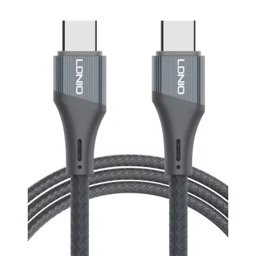 LDNIO καλώδιο USB-C LC632c, 100W, 480Mbps, 2m, μαύρο