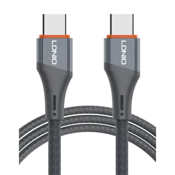 LDNIO καλώδιο Lightning σε USB-C LC602I, 30W PD, 2m, γκρι