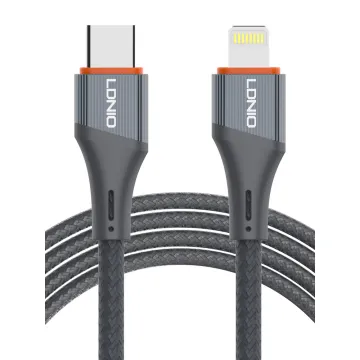 LDNIO καλώδιο USB-C σε USB-C LC611C, 65W PD, 1m, πράσινο