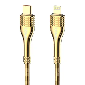 LDNIO καλώδιο USB-C σε USB-C LC631C, 65W PD, 1m, πράσινο