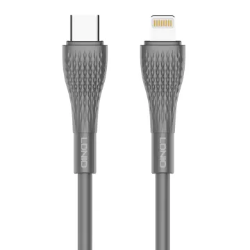 LDNIO καλώδιο Lightning σε USB-C LC631I, 30W PD, 1m, πράσινο