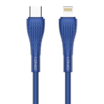 LDNIO καλώδιο USB-C σε USB-C LC651C, 65W, 1m, γκρι