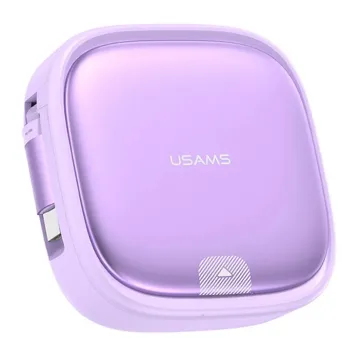 USAMS καλώδιο USB-C σε USB US-SJ688, 3A, 480Mbps, 1m, λευκό