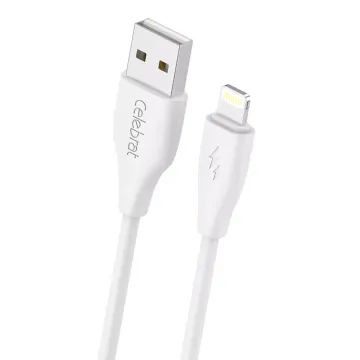 CELEBRAT καλώδιο Lightning σε USB CB-31, 3A, 480Mbps, 1m, μαύρο
