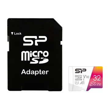 SILICON POWER κάρτα μνήμης microSDXC Elite, 32GB, C10 UHS-I U1 A1 V10