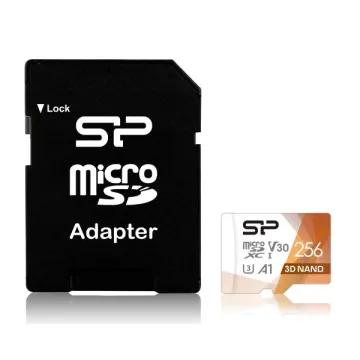 SILICON POWER κάρτα μνήμης microSDXC Superior Pro, 128GB, Class 10 UHS-I U3 A1 V30